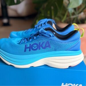 Hoka Bondi 8 Men’s 11 (Wide) Blue Running Shoes